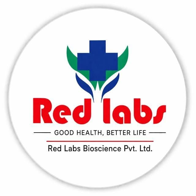 Red Labs Bioscience logo artwork
