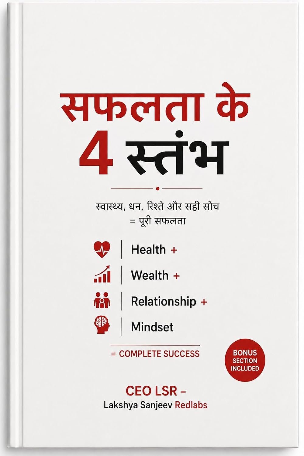 सफलता के 4 स्तंभ — स्वास्थ्य, धन, रिश्ते और सही सोच — CEO LSR